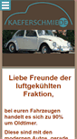 Mobile Screenshot of kaeferschmie.de